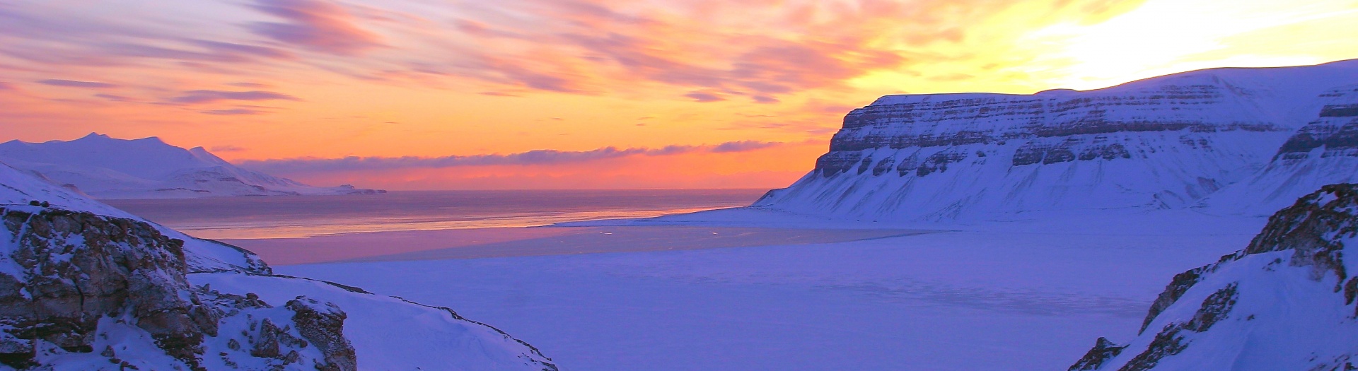 Svalbard in the Winter