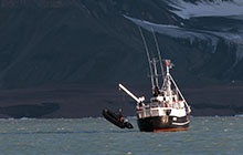 Visite de Longyearbyen - bateau Camp de Svéa